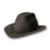 Černý kovbojský klobouk.png