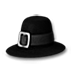 Černý poutnický klobouk.png