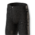 Černé lněné kalhoty